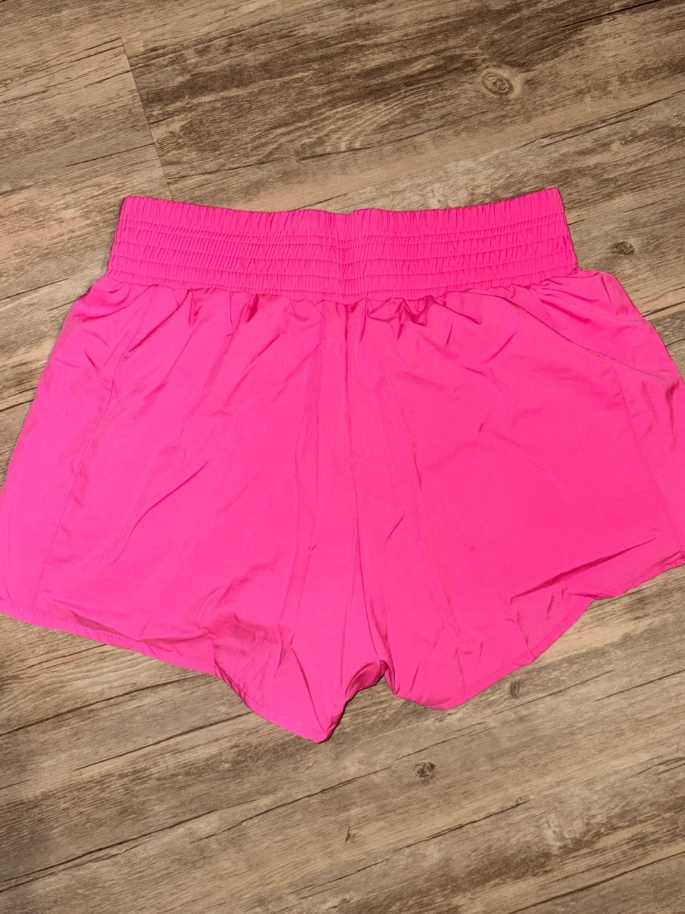 Women's Hot Pink Athletic Shorts